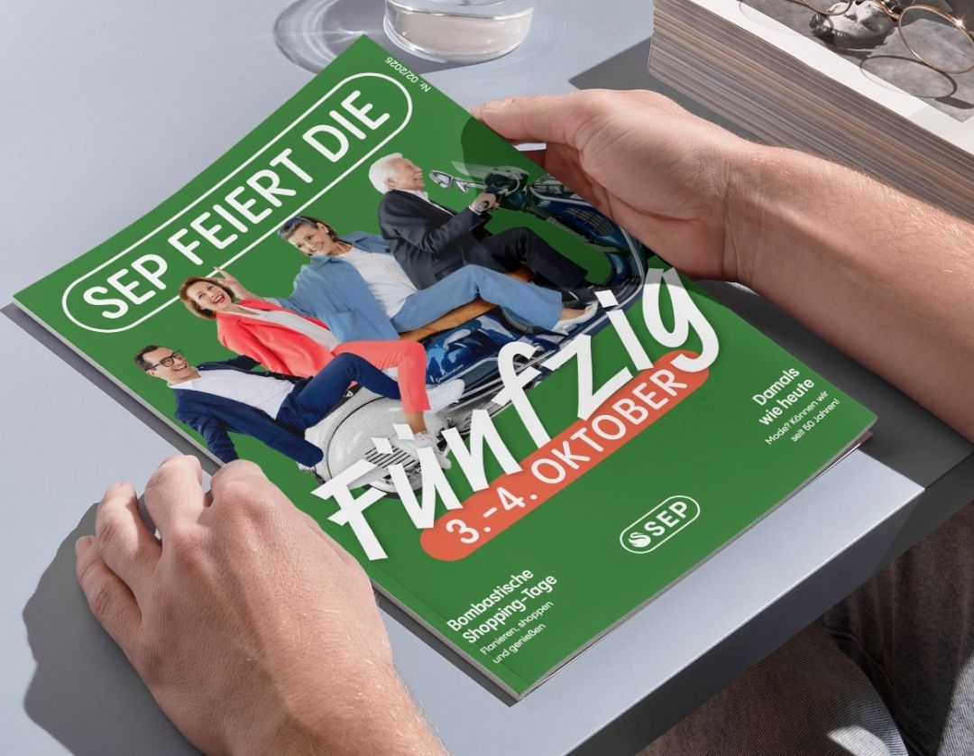 Das neue SEP Magazin ist da! Alles rund um 50 Jahre SEP.